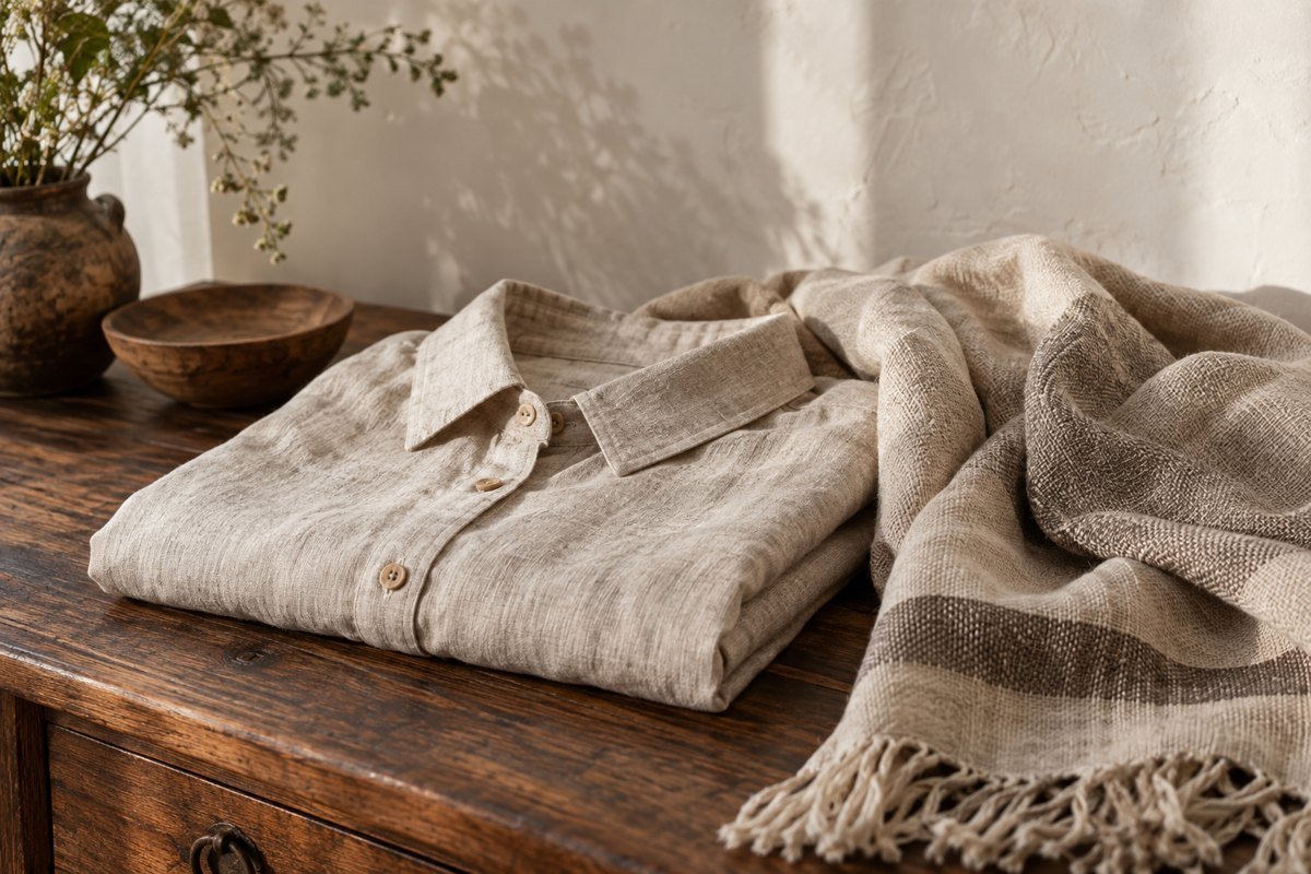 Illustrative imagery: Natural clothing and textiles